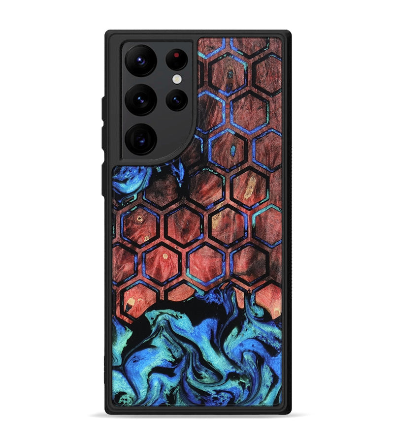 Galaxy S22 Ultra Wood Phone Case - Burl (Pattern, 799831)