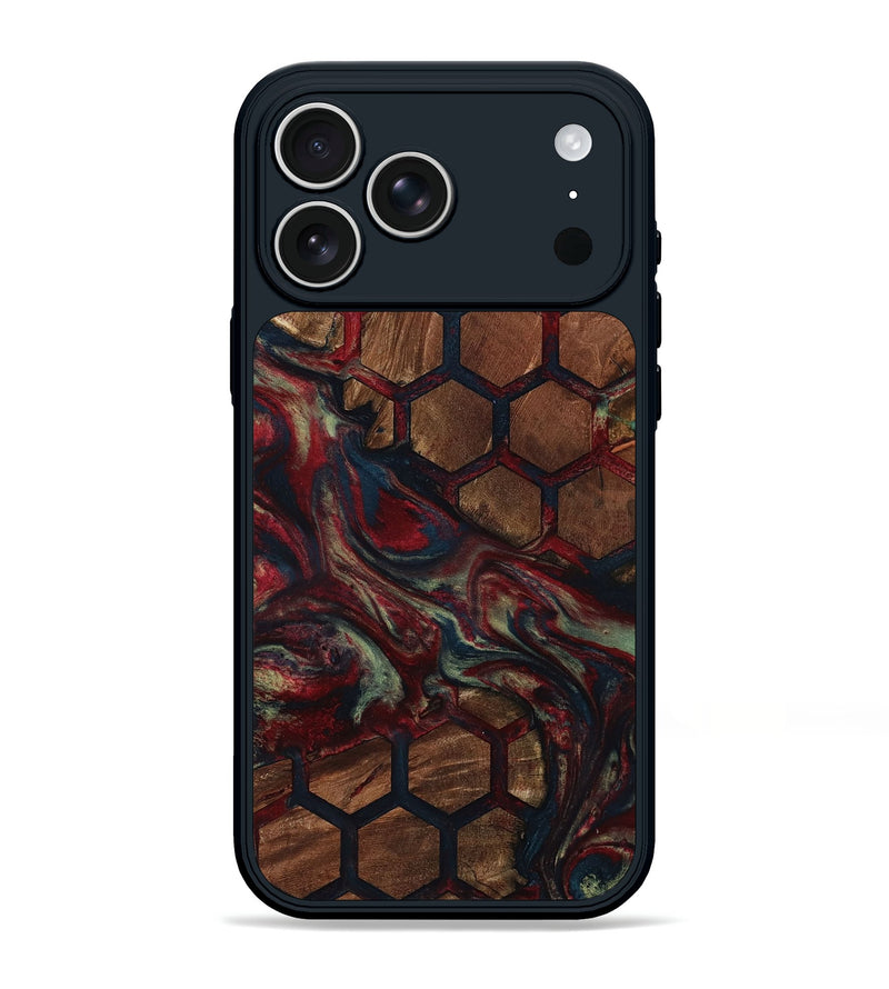 iPhone 17 Pro Max Wood Phone Case - Davina (Pattern, 799850)