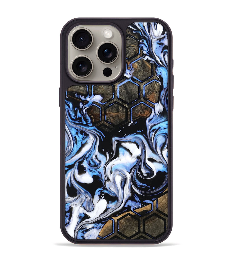 iPhone 15 Pro Max Wood Phone Case - Isai (Pattern, 799853)