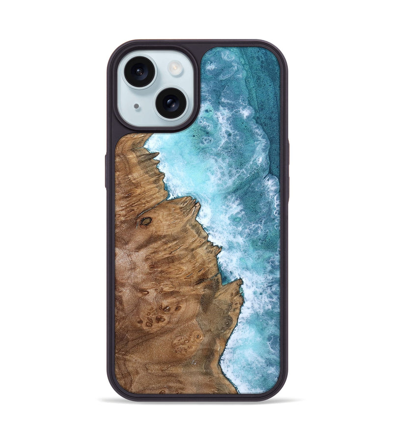 iPhone 15 Wood Phone Case - Kenna (Coastal, 799868)