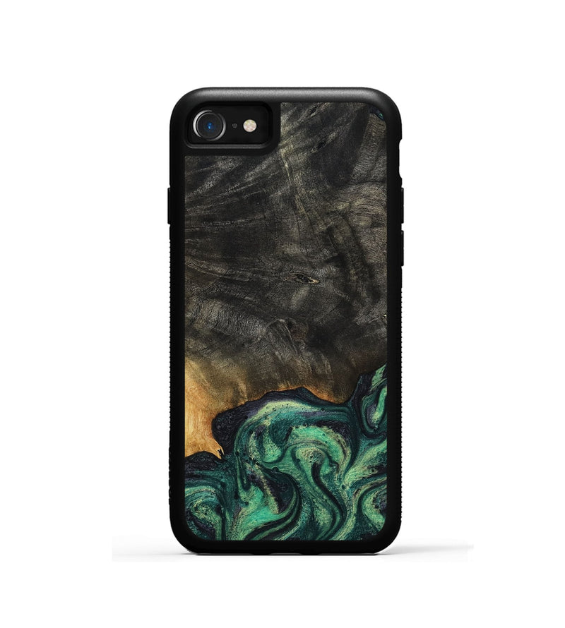 iPhone SE Wood Phone Case - Eldon (Green, 799916)