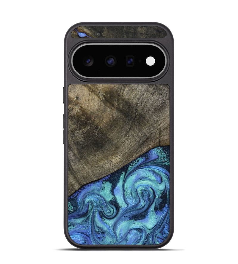 Pixel 11 Wood Phone Case - Edwina (Blue, 799955)
