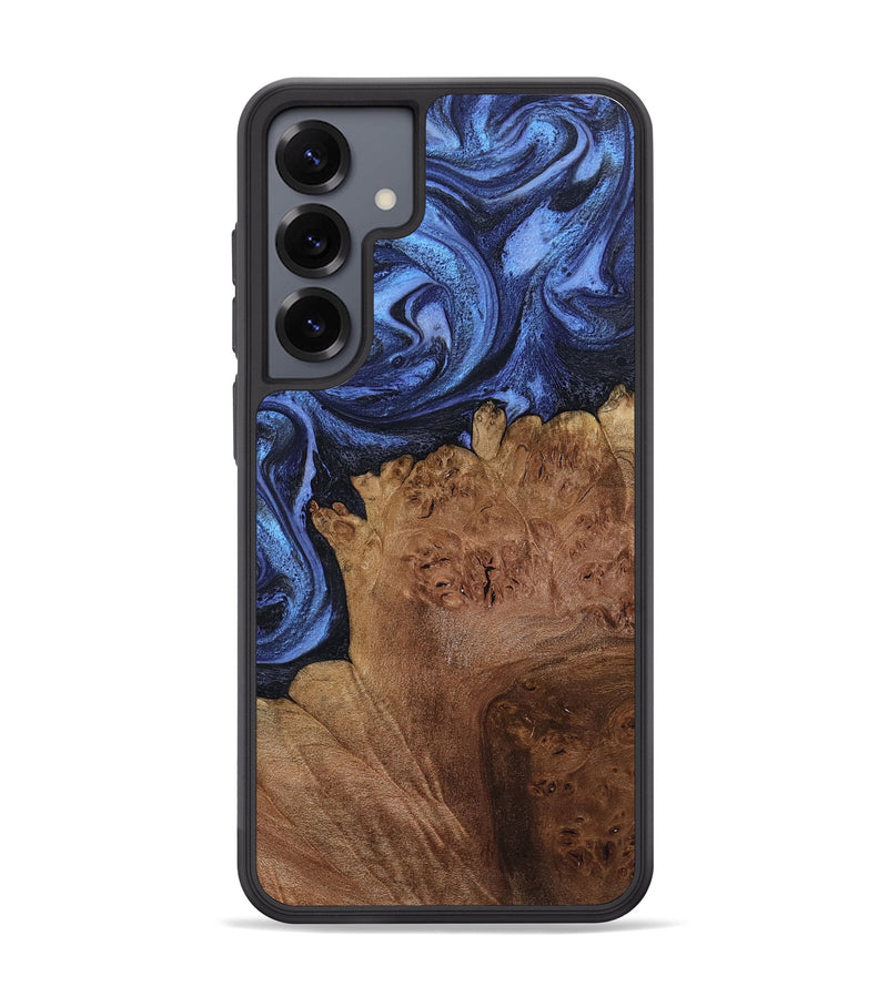 Galaxy S25 Plus Wood Phone Case - Jerod (Blue, 799960)