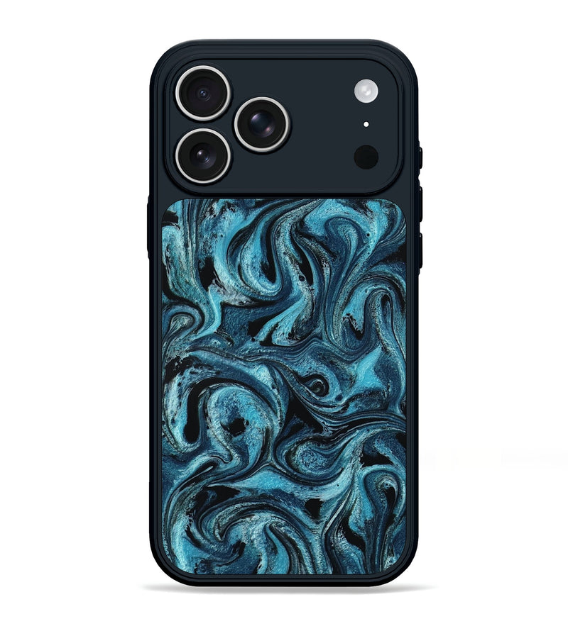 iPhone 17 Pro Max ResinArt Phone Case - Mellie (Blue, 799969)