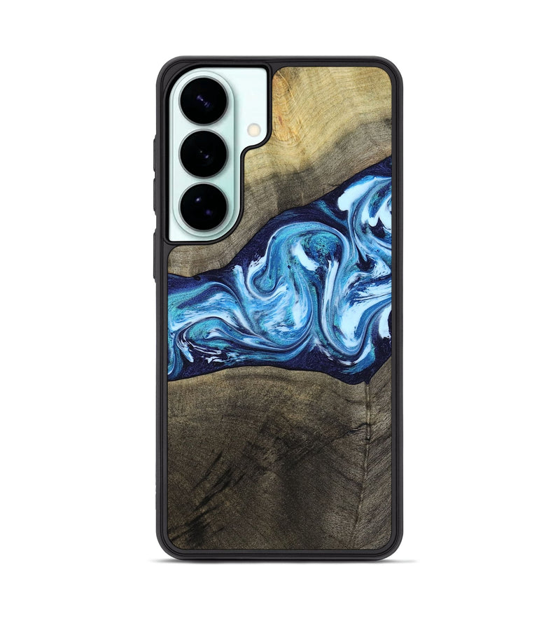 Galaxy S26 Plus Wood Phone Case - Alicia (Blue, 799974)