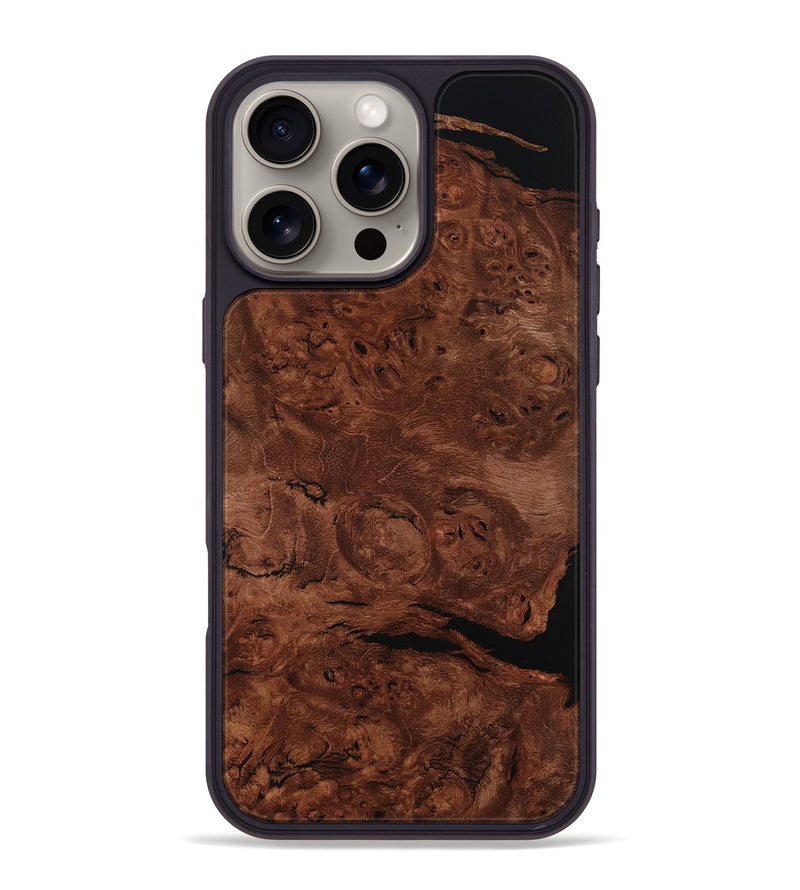 iPhone 16 Pro Max Wood Phone Case - Keshia (Wood Burl, 799978)