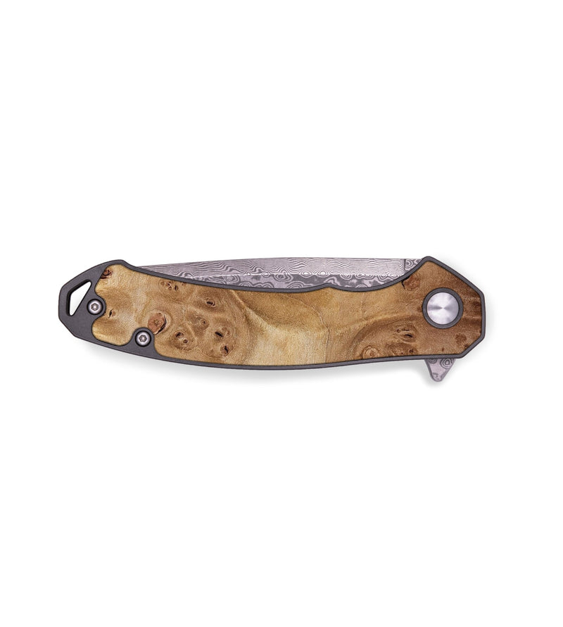 EDC Wood Pocket Knife - Bruce (Wood Burl, 799999)