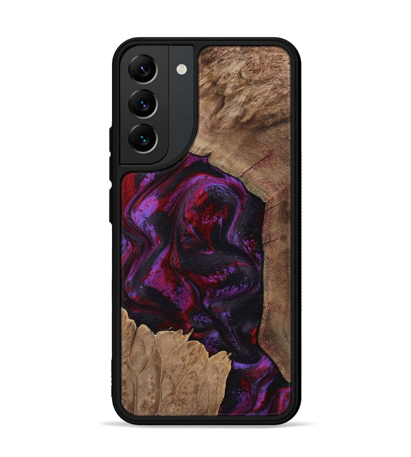Galaxy S22 Plus Wood Phone Case - Haylee (Red, 800016)