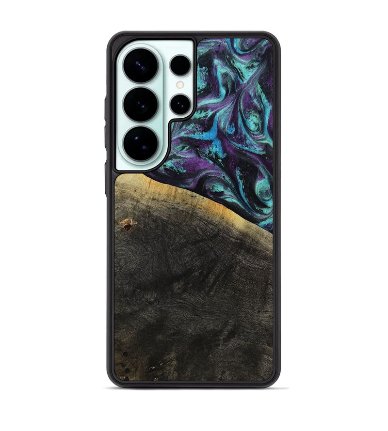 Galaxy S26 Ultra Wood Phone Case - Elna (Purple, 800032)