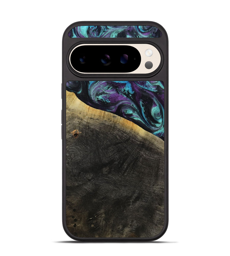 Pixel 10 Wood Phone Case - Elna (Purple, 800032)