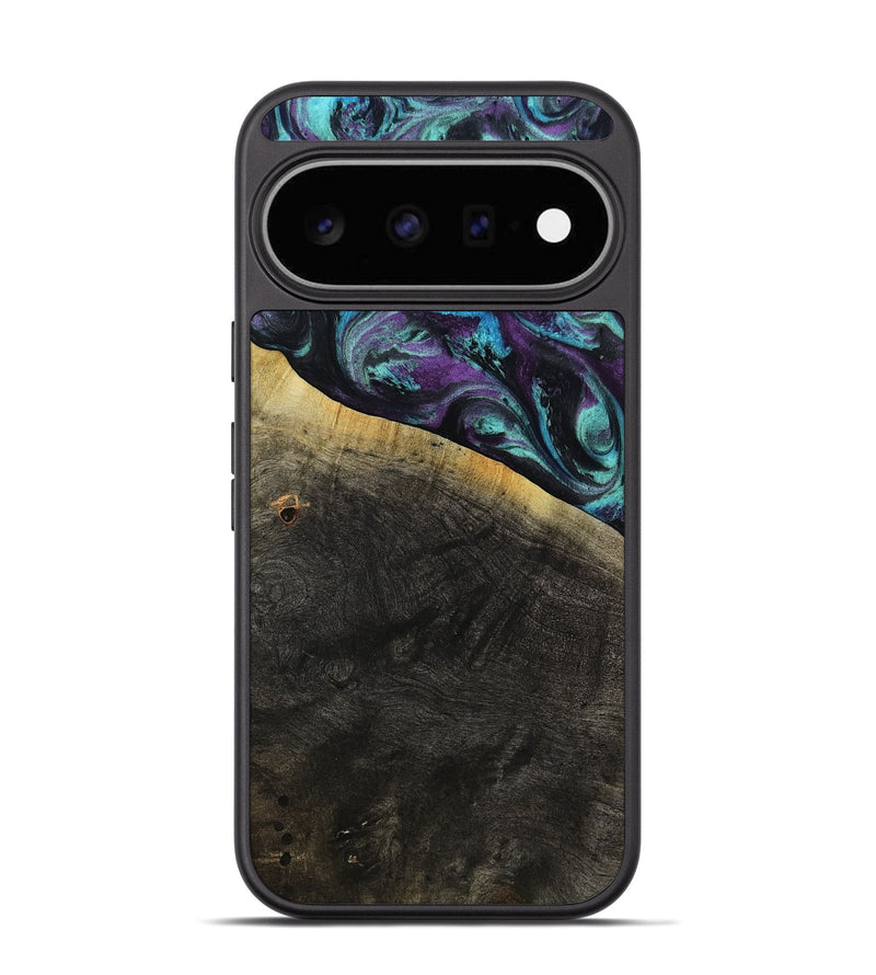 Pixel 11 Wood Phone Case - Elna (Purple, 800032)