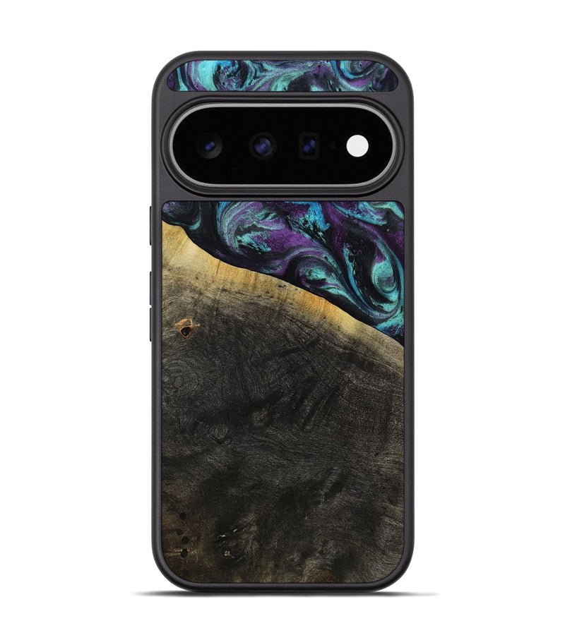Pixel 11 Pro Wood Phone Case - Elna (Purple, 800032)