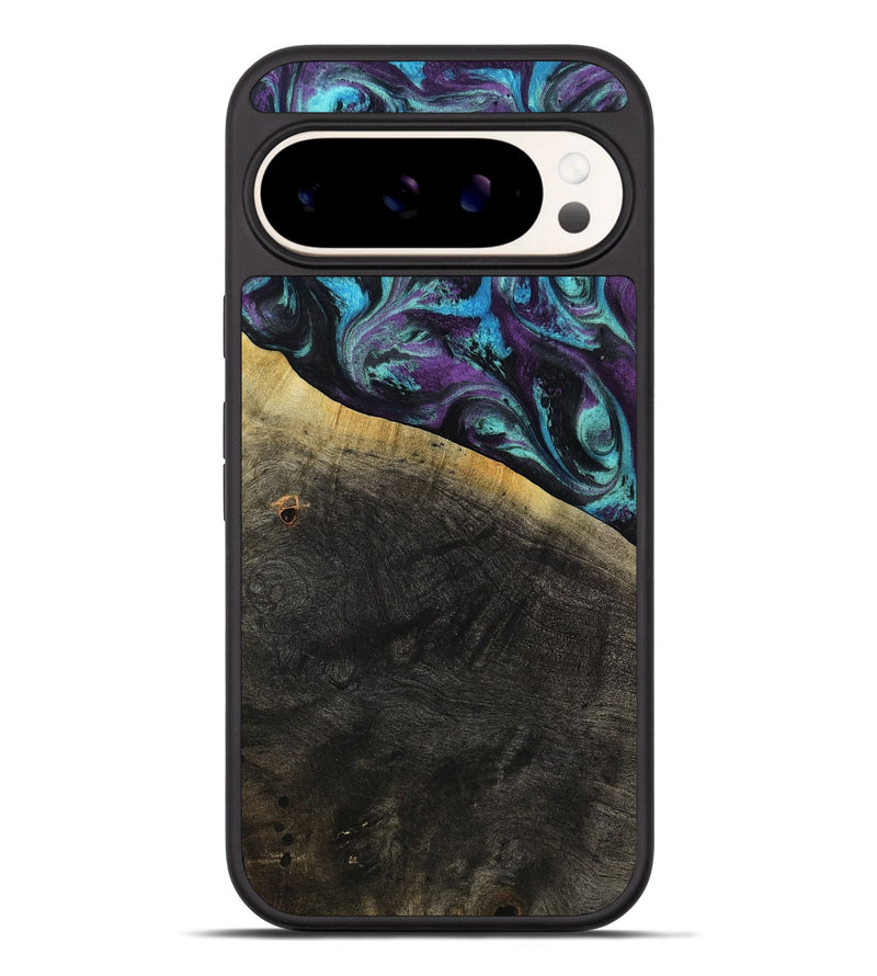 Pixel 9 Pro XL Wood Phone Case - Elna (Purple, 800032)
