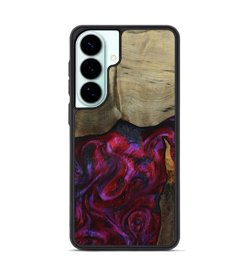 Galaxy S26 Plus Wood Phone Case - Deven (Red, 800092)