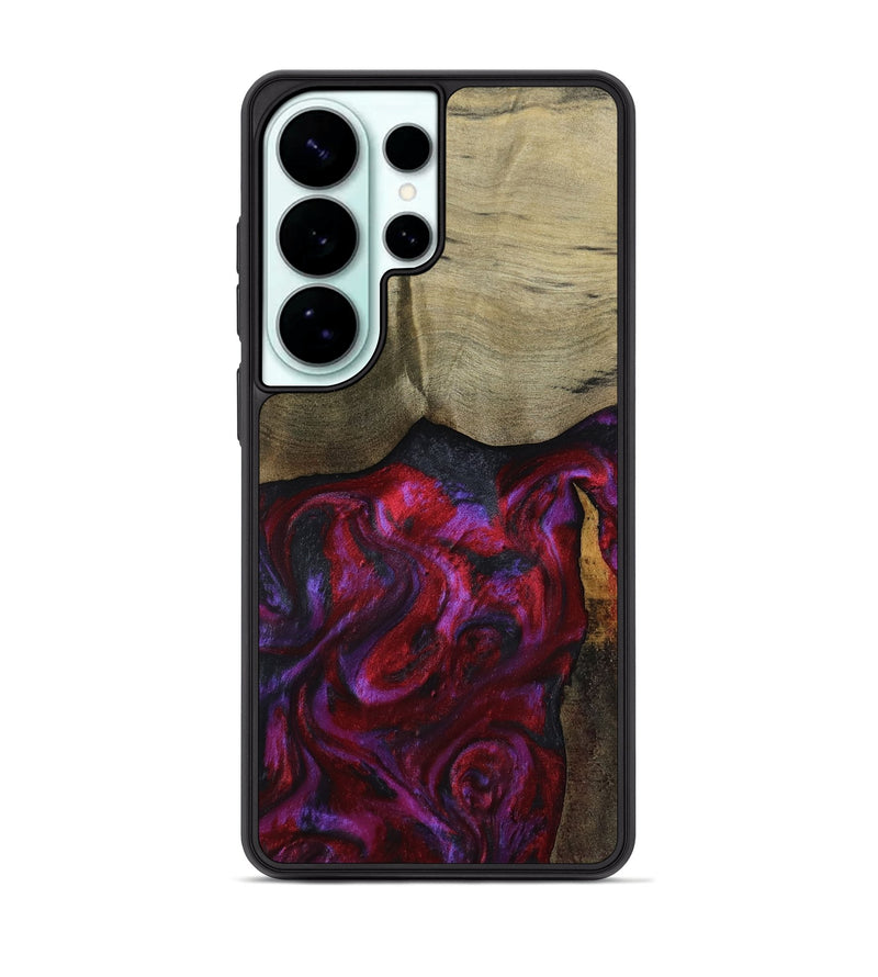 Galaxy S26 Ultra Wood Phone Case - Deven (Red, 800092)
