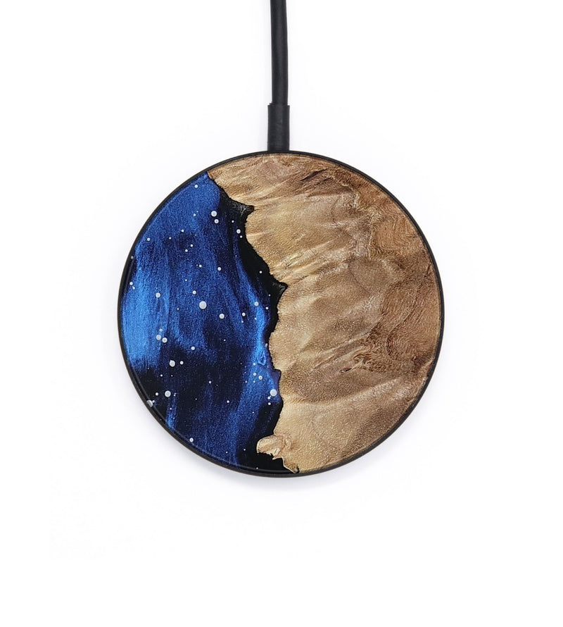 Circle Wood Wireless Charger - Paisley (Cosmos, 800140)