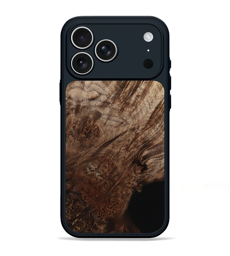 iPhone 17 Pro Max Wood Phone Case - Gracie (Wood Burl, 800227)