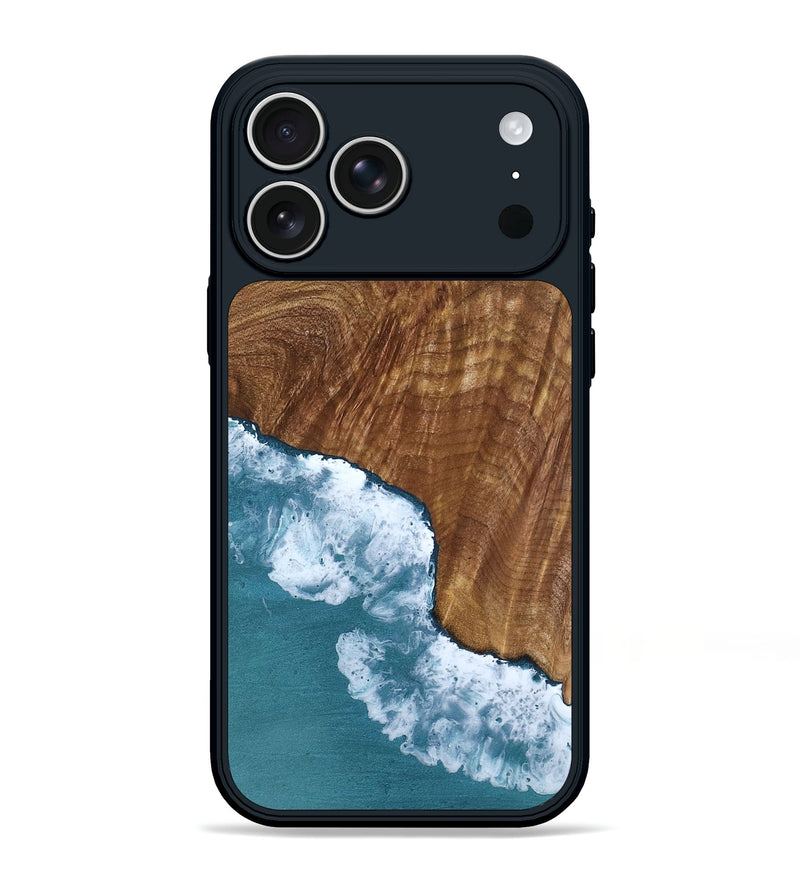 iPhone 17 Pro Max Wood Phone Case - Aleyna (Coastal, 800244)