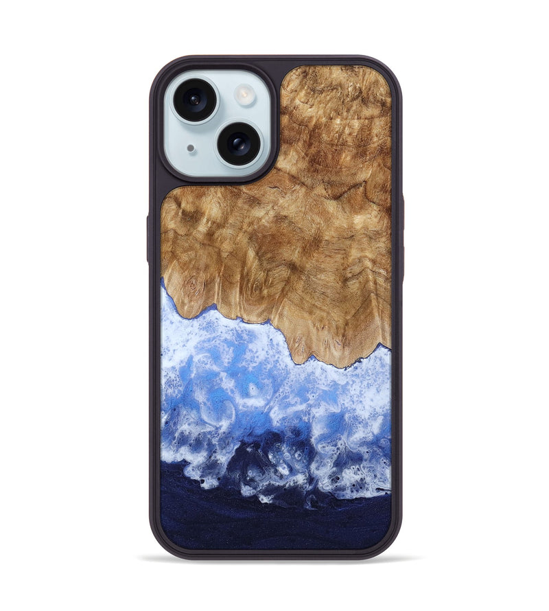 iPhone 15 Wood Phone Case - Eunice (Coastal, 800248)