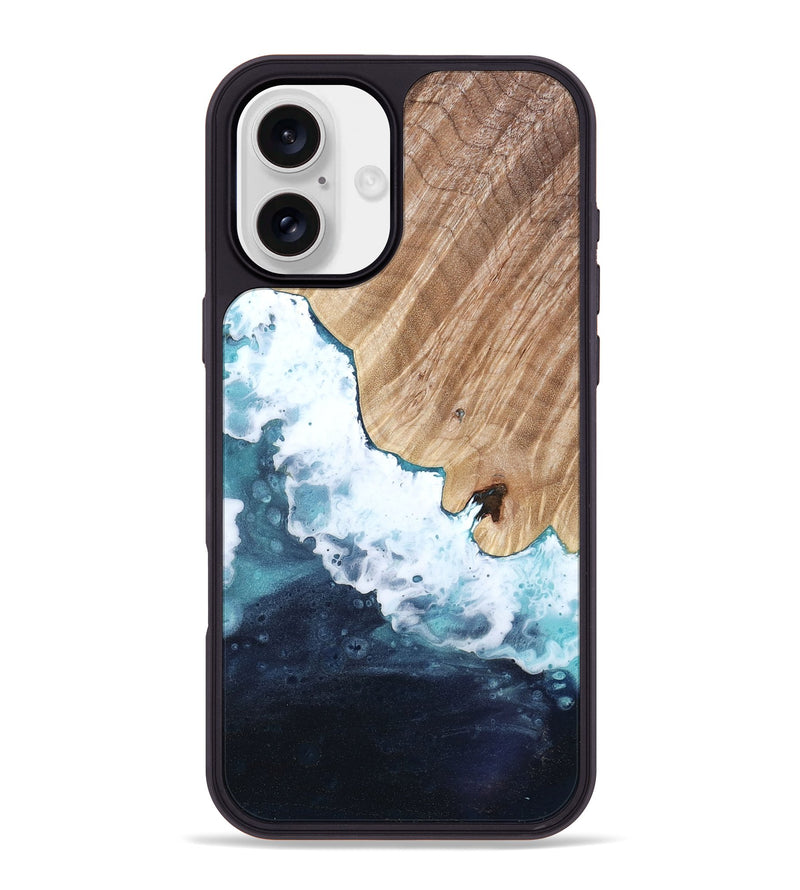 iPhone 16 Plus Wood Phone Case - Issac (Coastal, 800251)
