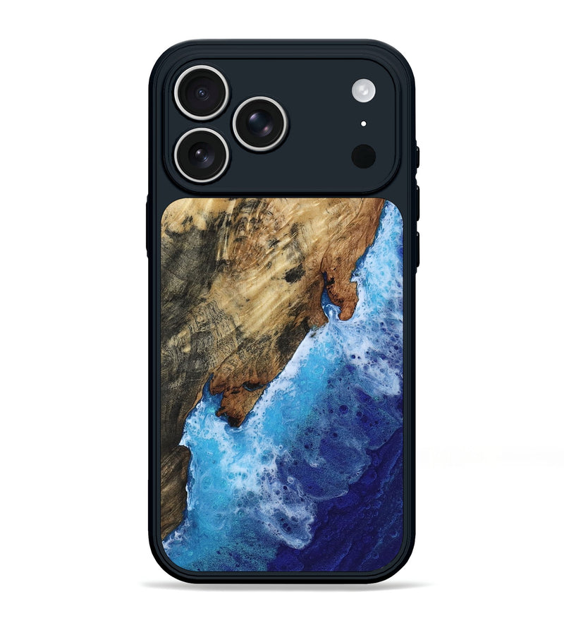 iPhone 17 Pro Max Wood Phone Case - Myles (Coastal, 800257)