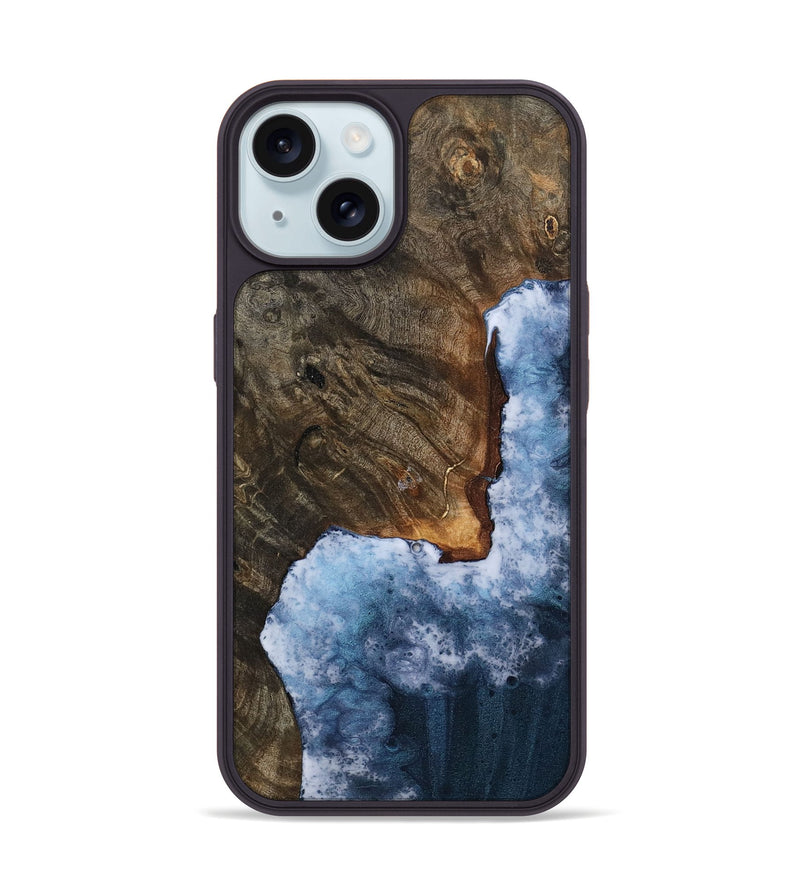 iPhone 15 Wood Phone Case - Khai (Coastal, 800265)