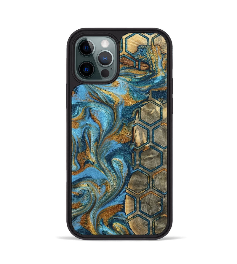 iPhone 12 Pro Wood Phone Case - Enoch (Pattern, 800307)