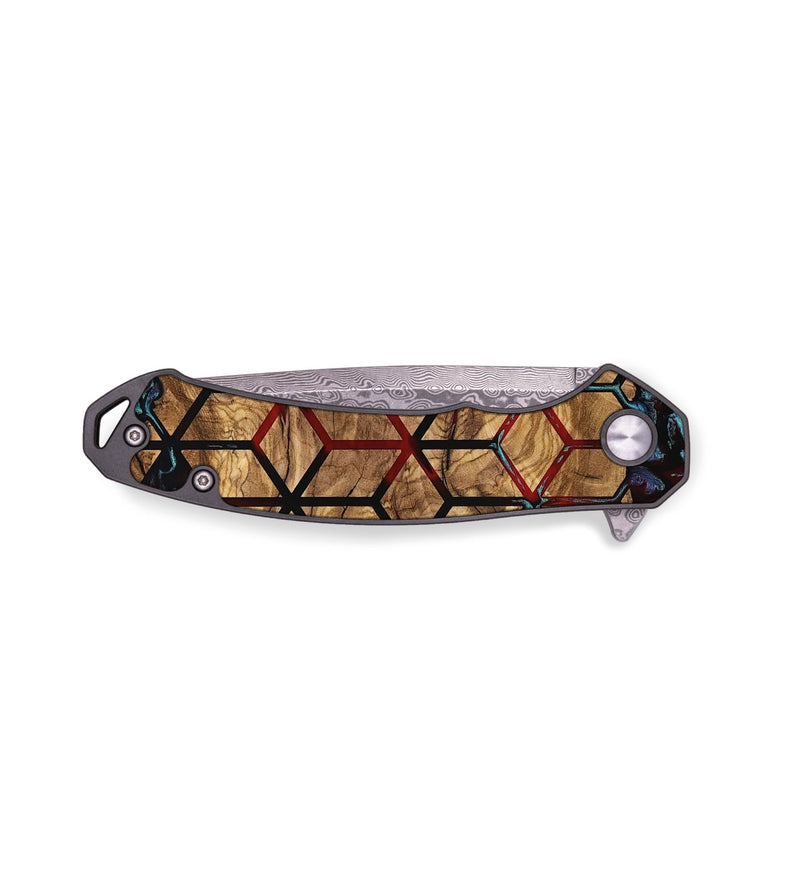 EDC Wood Pocket Knife - Silas (Pattern, 800314)