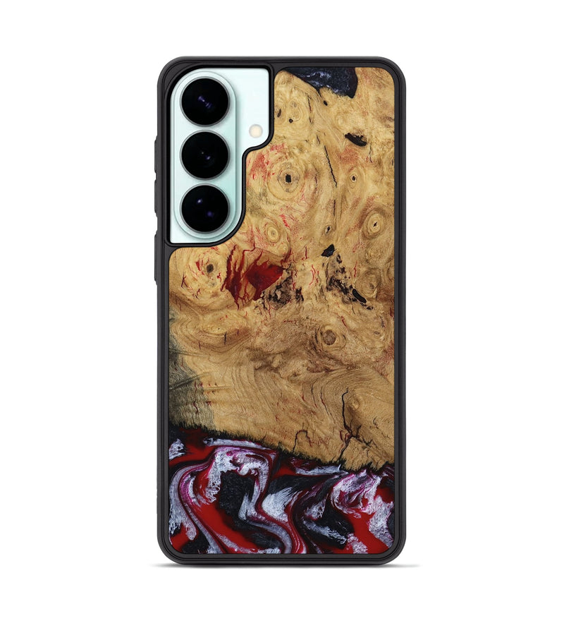 Galaxy S26 Plus Wood Phone Case - Wendi (Red, 800387)