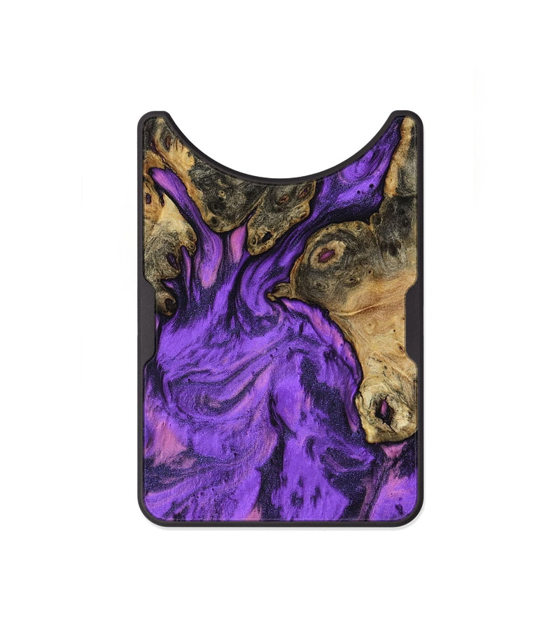 Alloy Wood Wallet - Salem (Purple, 800406)