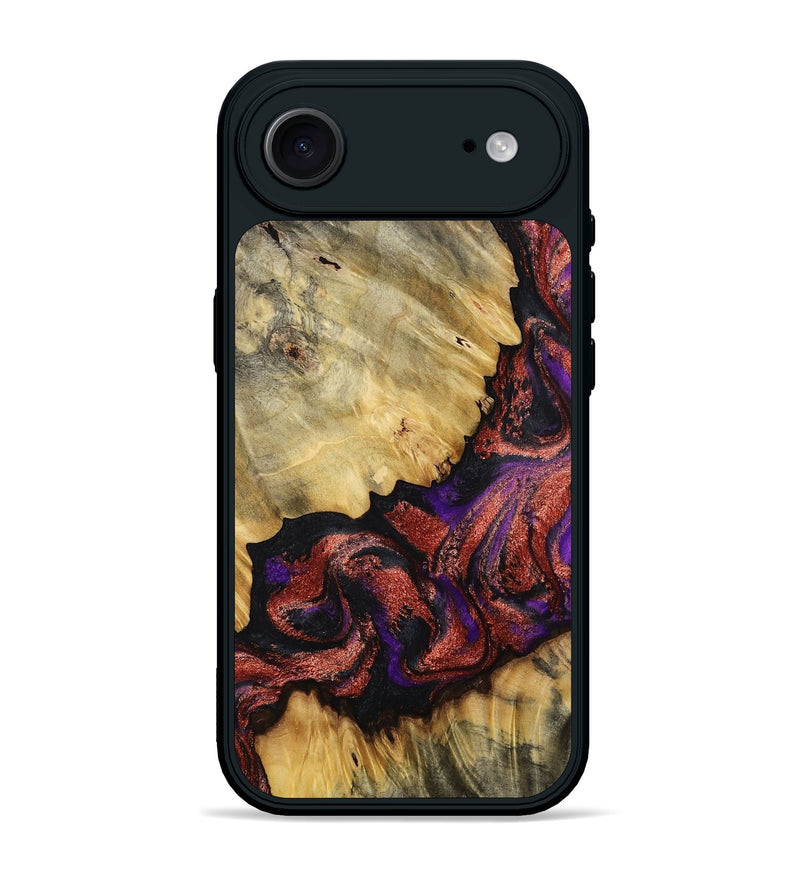 iPhone 17 Air Wood Phone Case - Konner (Purple, 800415)
