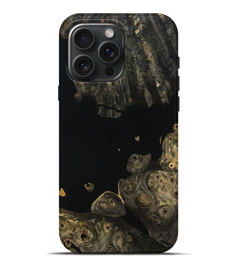 iPhone 16 Pro Max Wood Live Edge Phone Case - Lee (Wood Burl, 800484)