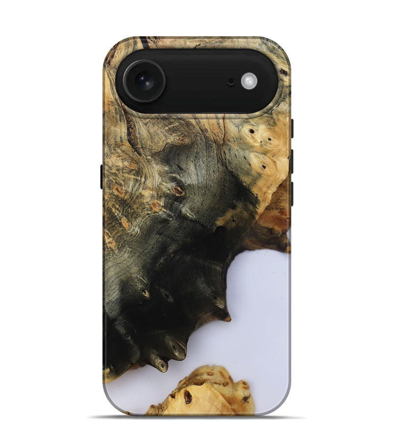 iPhone 17 Air Wood Live Edge Phone Case - Azael (Clear, 800489)