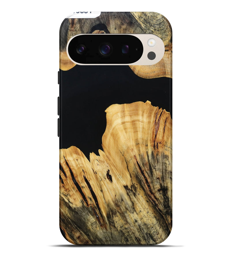 Pixel 10 Pro XL Wood Live Edge Phone Case - Kaci (Wood Burl, 800531)
