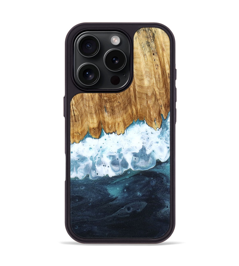 iPhone 16 Pro Wood Phone Case - Jream (Coastal, 800572)