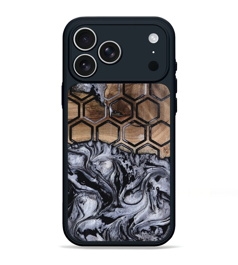 iPhone 17 Pro Max Wood Phone Case - Taina (Pattern, 800626)