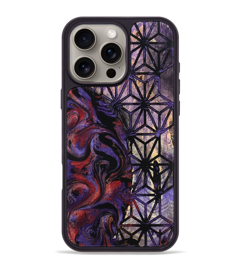 iPhone 16 Pro Max Wood Phone Case - Carla (Pattern, 800629)