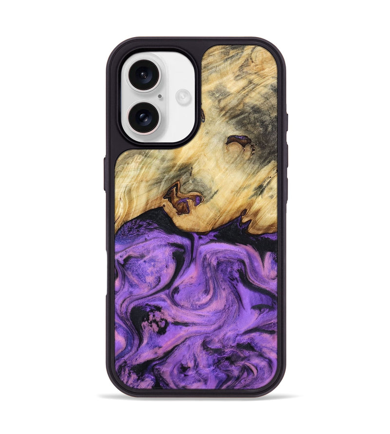 iPhone 17 Wood Phone Case - Robb (Purple, 800640)
