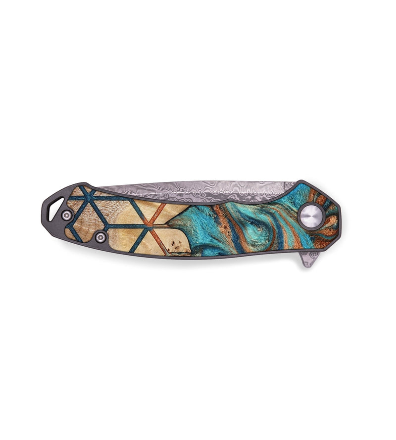 EDC Wood Pocket Knife - Ismael (Pattern, 800650)
