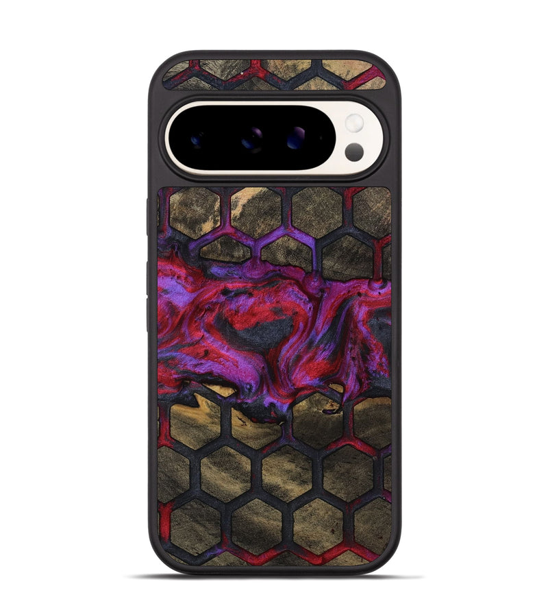 Pixel 9 Pro Wood Phone Case - Lorine (Pattern, 800655)