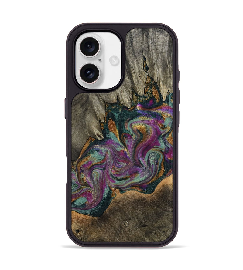 iPhone 17 Wood Phone Case - Gerard (Green, 800670)