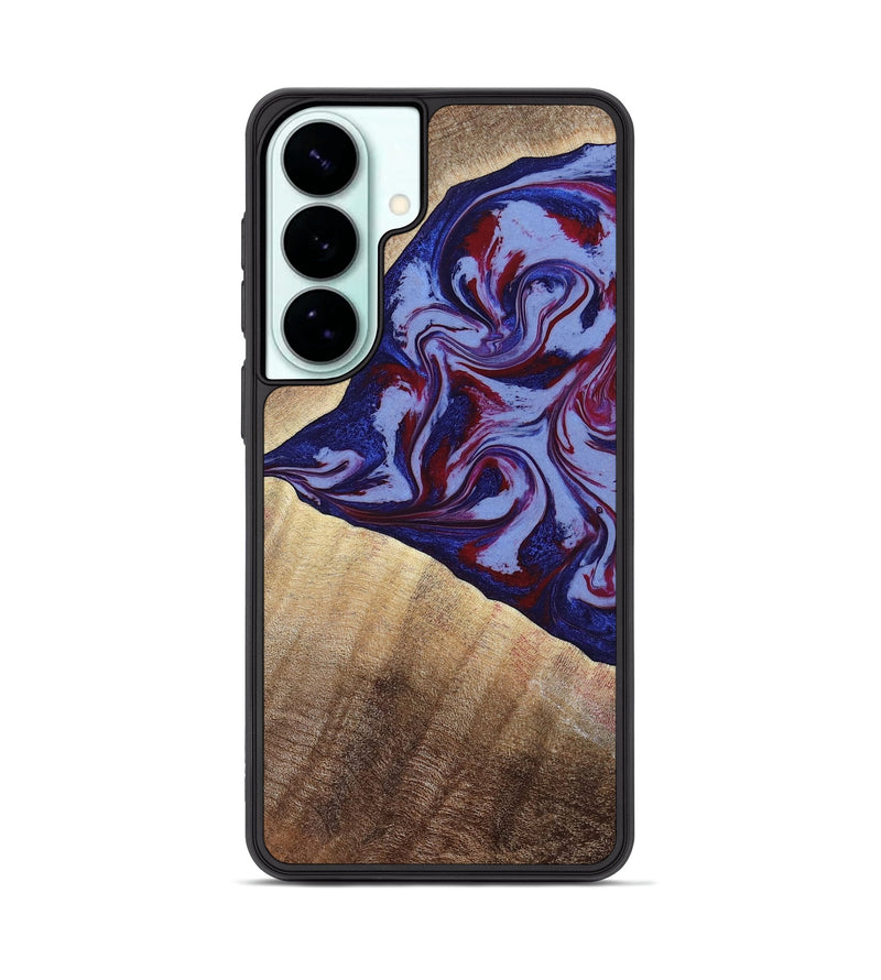 Galaxy S26 Plus Wood Phone Case - Angie (Red, 800746)