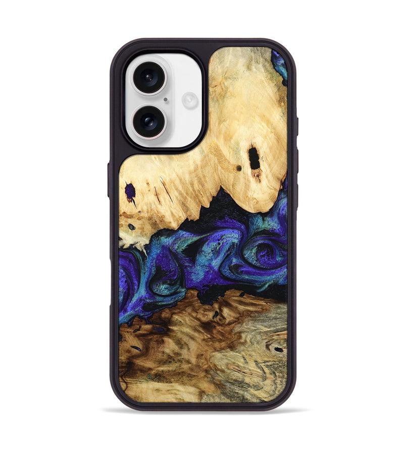 iPhone 17 Wood Phone Case - West (Purple, 800775)