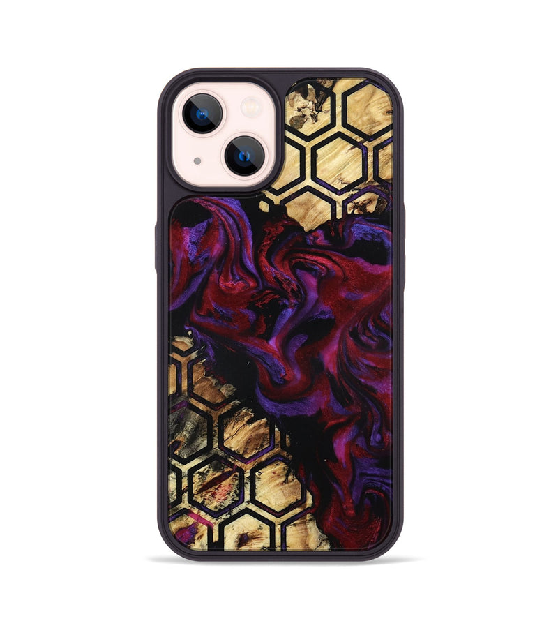 iPhone 14 Wood Phone Case - Kaylin (Pattern, 800780)