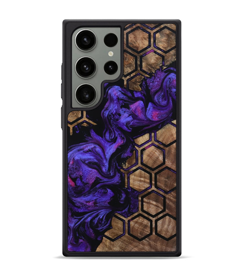 Galaxy S24 Ultra Wood Phone Case - Burl (Pattern, 800787)