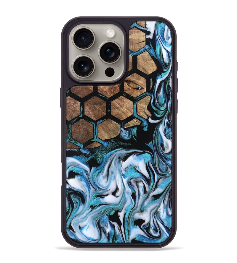 iPhone 16 Pro Max Wood Phone Case - Maliyah (Pattern, 800791)