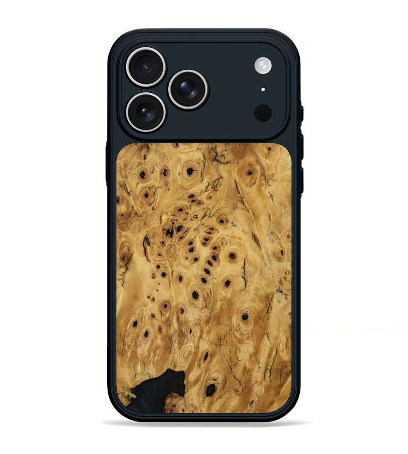 iPhone 17 Pro Max Wood Phone Case - Dash (Wood Burl, 800820)