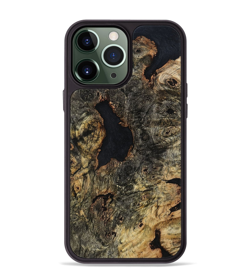 iPhone 13 Pro Max Wood Phone Case - Benson (Wood Burl, 800904)