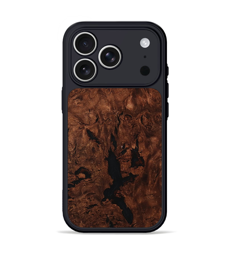 iPhone 17 Pro Wood Phone Case - Glynis (Wood Burl, 800925)