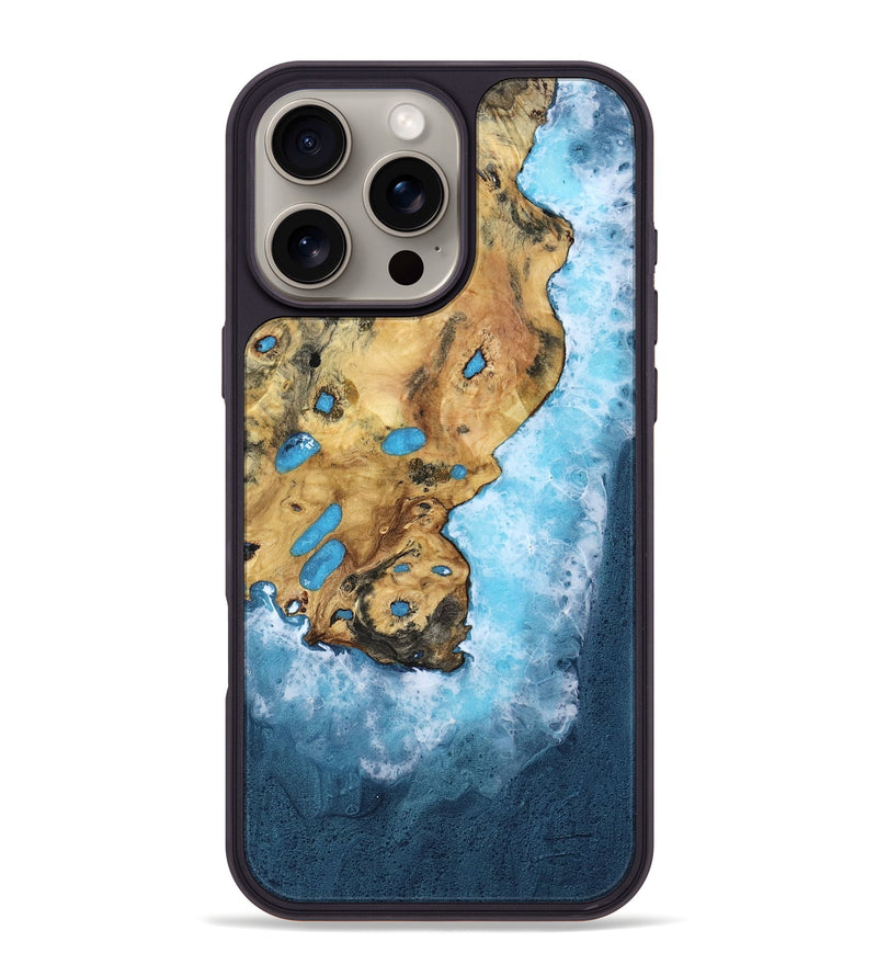 iPhone 16 Pro Max Wood Phone Case - Jayde (Coastal, 800932)